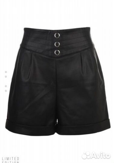 Шорты кожаные love republic