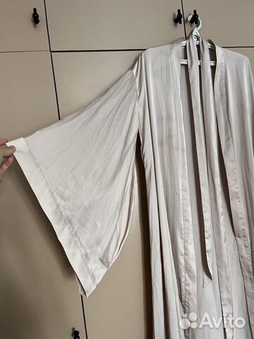 Атласный халат