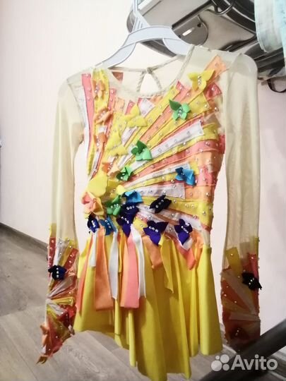 Платье для выступлений рост:116-128