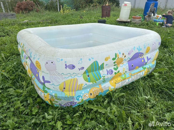 Детский надувной бассейн