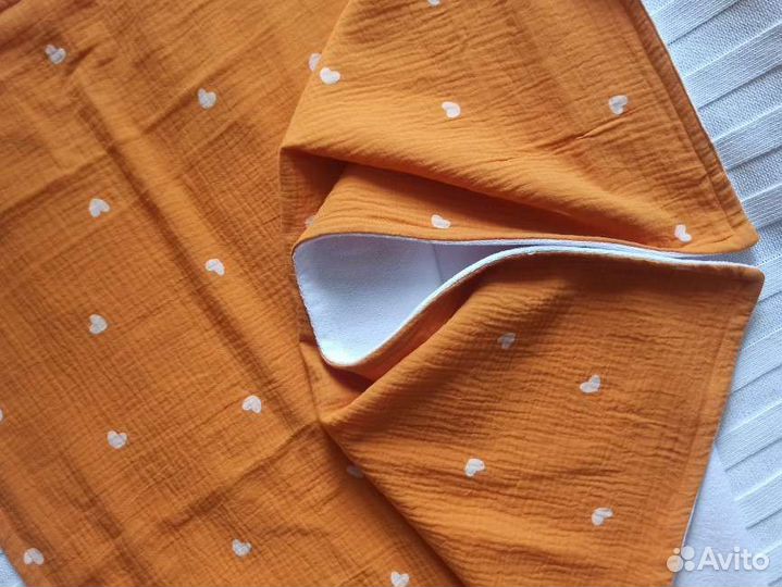 Многоразовые пелёнки. Муслин. Мулетон