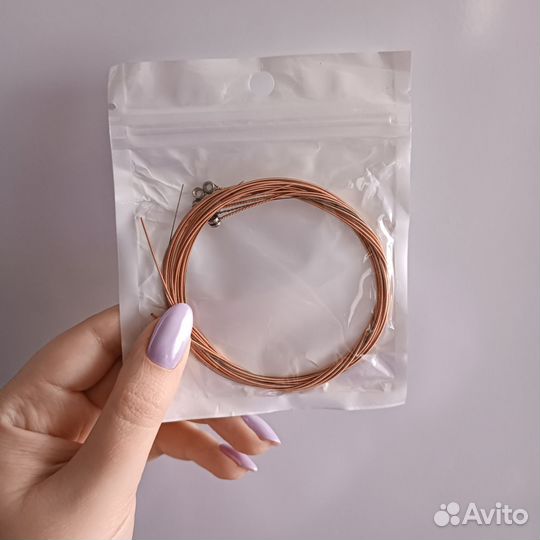 Струны новые для акустической гитары