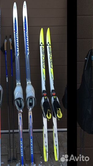 Беговые лыжи с ботинками