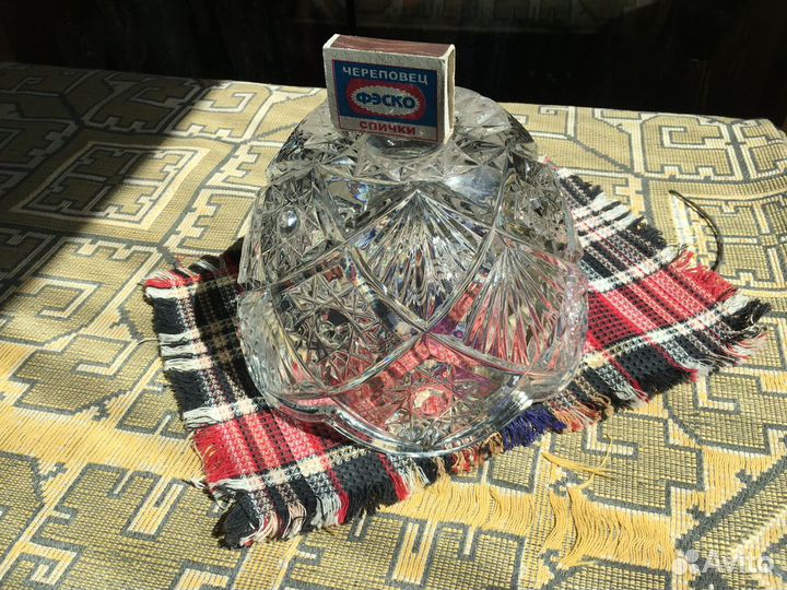 Вазы хрустальные