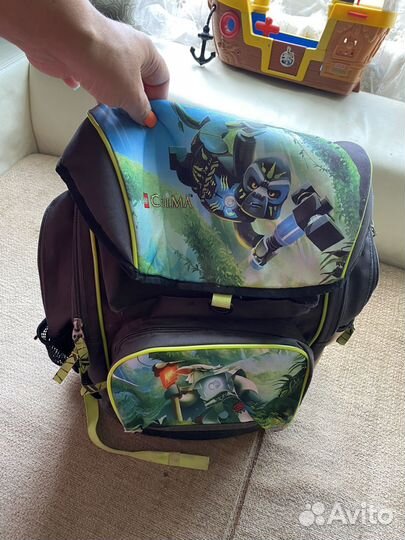 Отдам рюкзак Lego б/у c мешком для сменки
