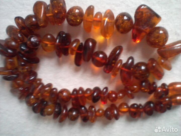 Янтарные бусы