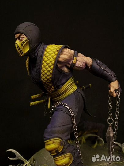 Mortal Kombat Scorpion коллекционная фигурка