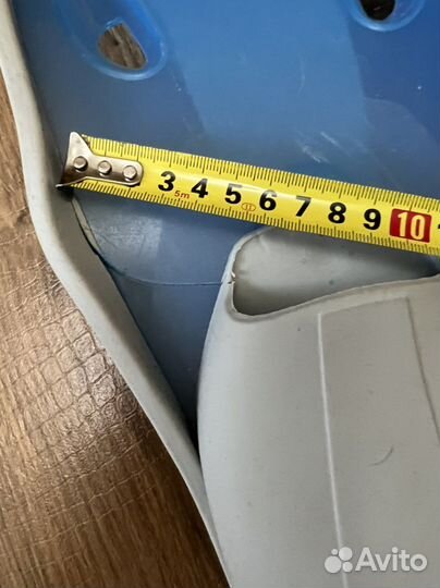 Ласты пластиковые CF-02, серый/голубой, размер 40