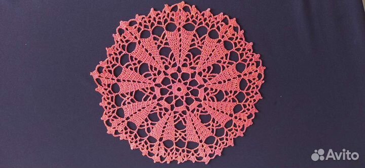 Вязанные салфетки