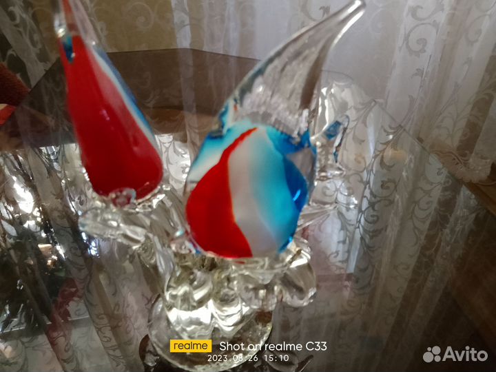 Статуэтка из стекла для интерьера