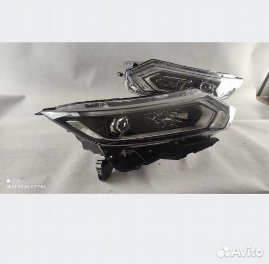 Nissan qashqai J11 рест. комплект фар full led