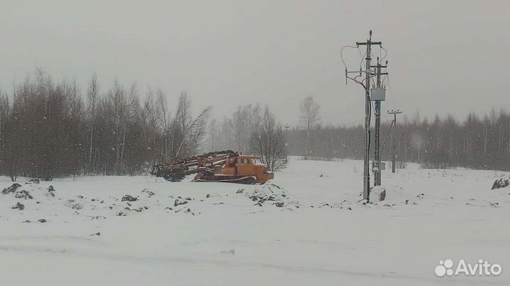 Траншейный экскаватор Дмитровский ЭЗ ЭТЦ-252, 1989