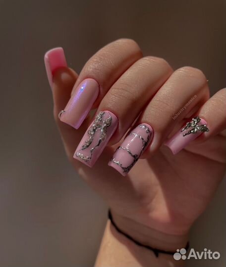 Мужской маникюр с покрытием