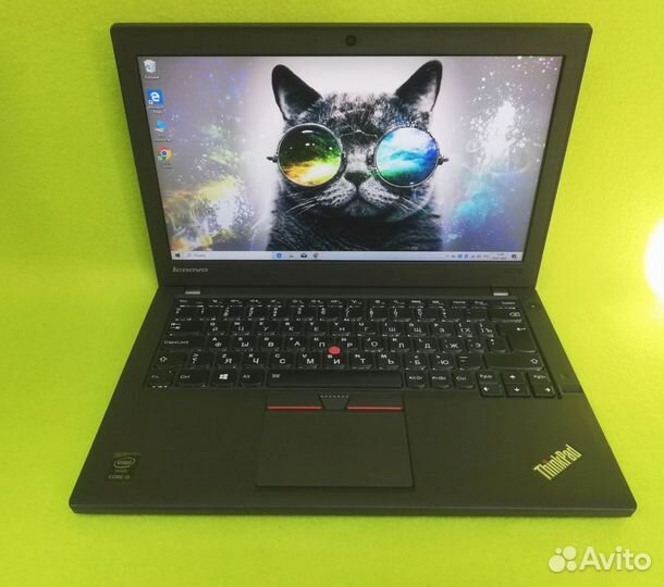 Тонкий бу ноутбук Lenovo ThinkPad i5/Ssd