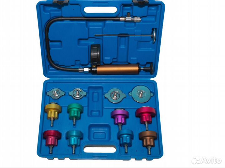 Набор для опрессовки системы охлаждения 14 пр