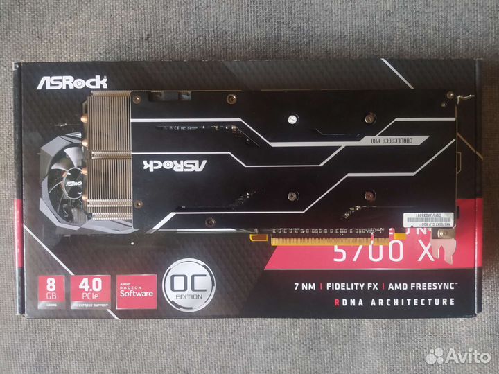 Rx 5700 xt 8gb ASRock Challenger Pro