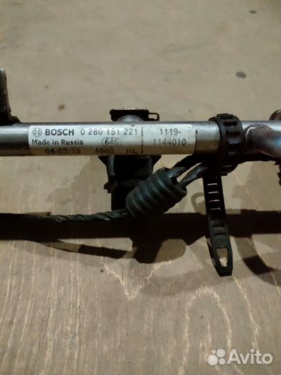 Топливная рампа в сборе Приора,Калина,Гранта