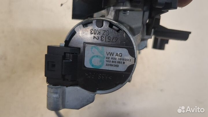 Замок зажигания Volkswagen Touran, 2012