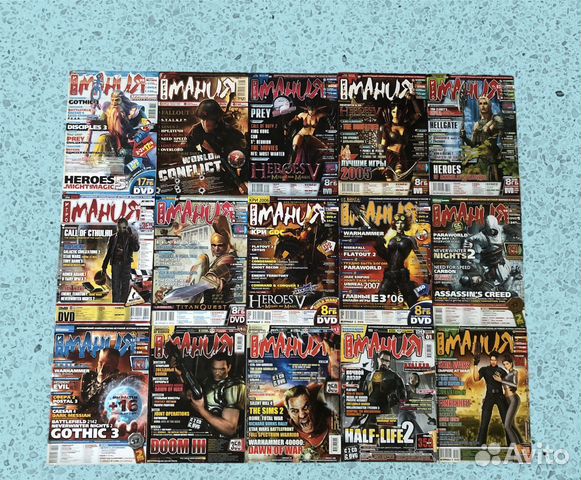 Журналы Игромания и другие