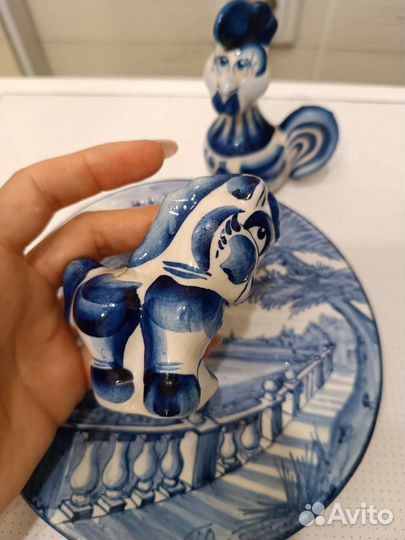 Настенная тарелка декоративная