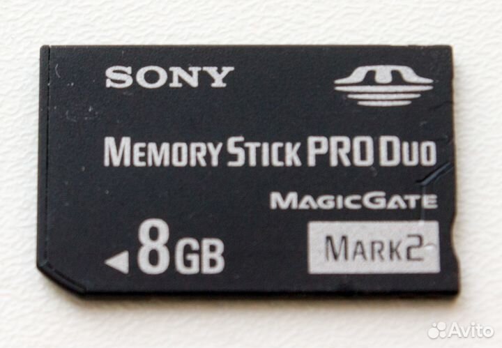 Карта памяти 8 гб Memory Stick PRO Duo Mark2