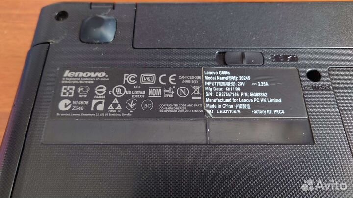 Ноутбук Lenovo G500S