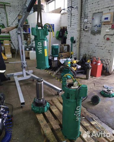 Ремонт насосов Wilo/Вило
