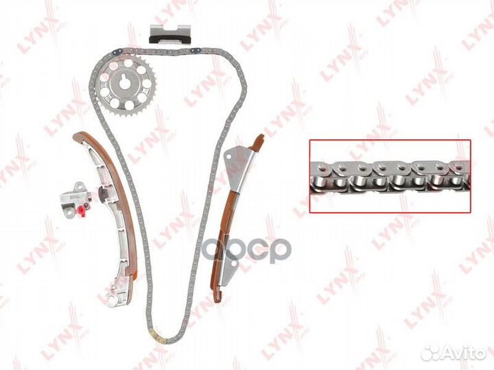 К-кт цепи грм Toyota Avensis 2.0i/2.4i 16V 01-11