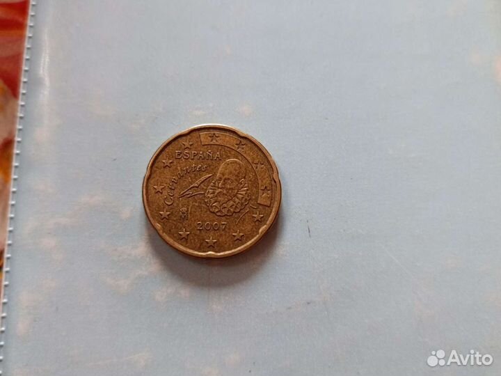 Монета 20центов