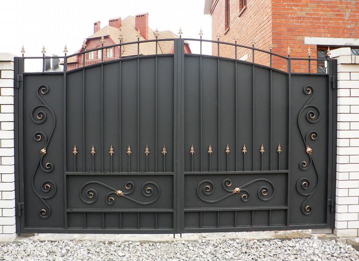 Кованые ворота