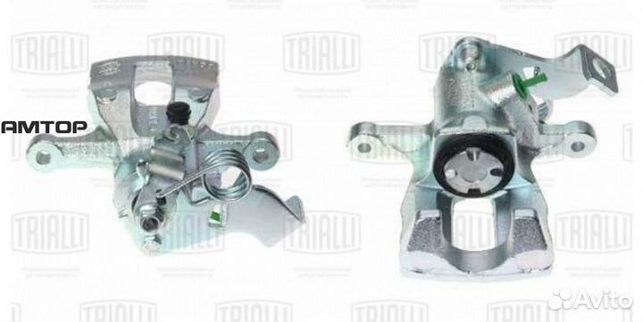 Trialli CF084764 Суппорт тормозной задний правый d