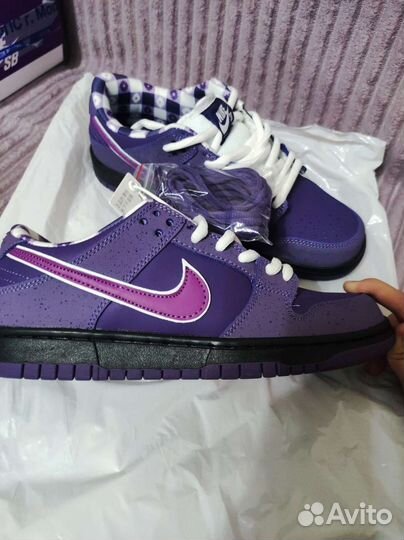 Кроссовки Nike sb purple