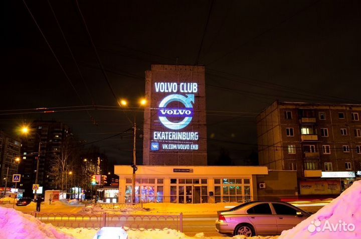 Гобо проектор - реклама без согласования