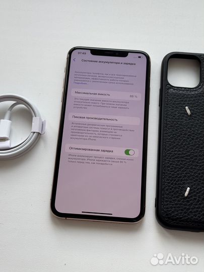 iPhone 11 Pro Max 64GB (идеал, акб-88, sim+esim)