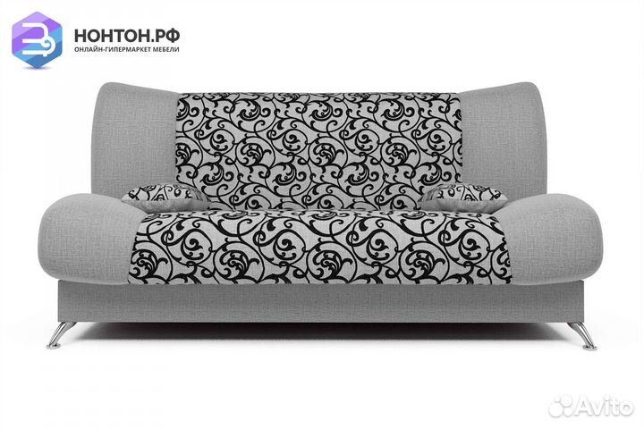 Диван книжка Лодочка серый