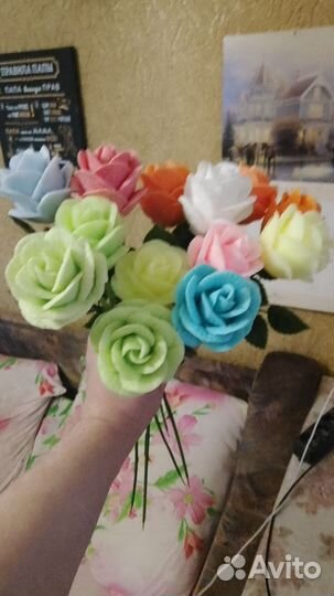 Роза мыльная 3D