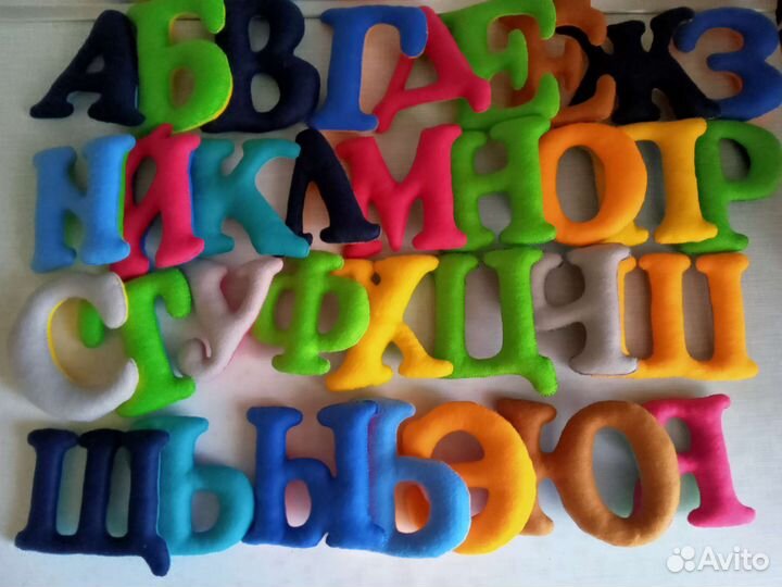Алфавит из фетра