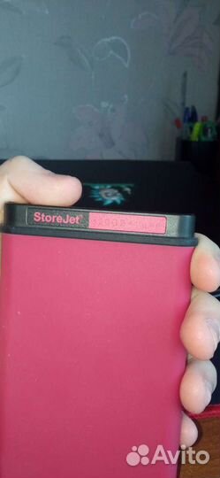 Внешний жесткий диск Transcend StoreJet 320gb