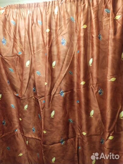 Шторы с ламбрекеном бу