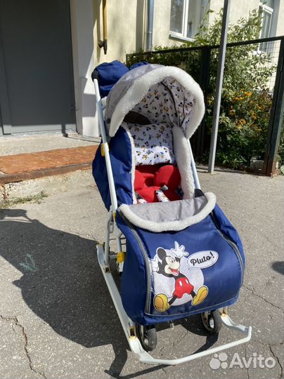 Санки-коляска