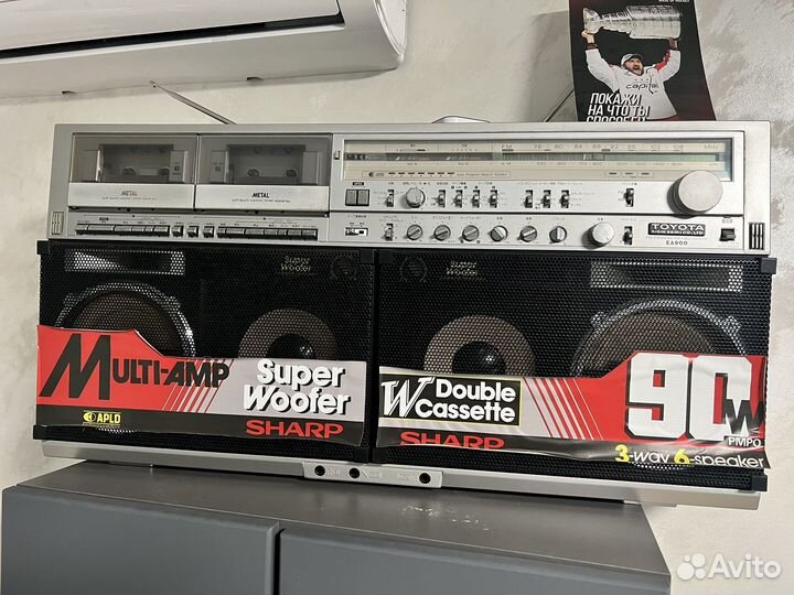 Магнитофон sharp 777(AE900) toyota