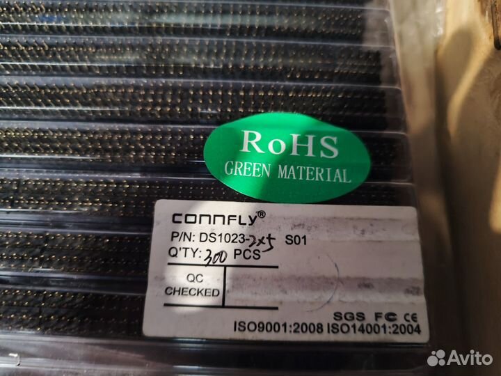 Гнездо на плату connfly DS1023-2x5 S01