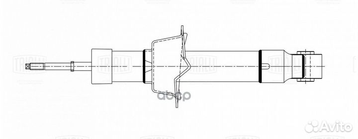 Амортизатор haval F7/F7x (19) задн. AG 30510 T