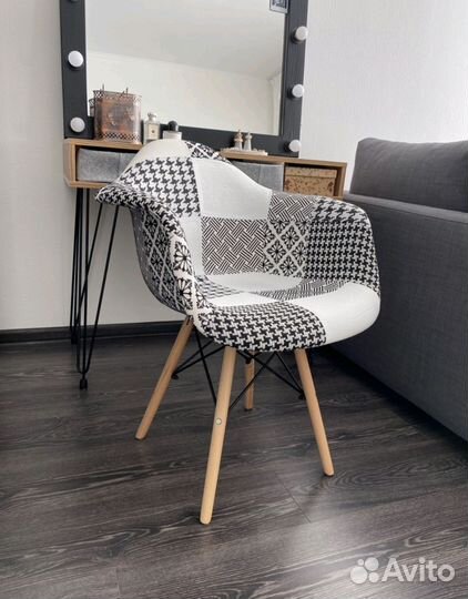 Стул-Кресло мягкое пэчворк