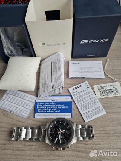 Японские Наручные Часы casio Edifice EFR-564D-1A