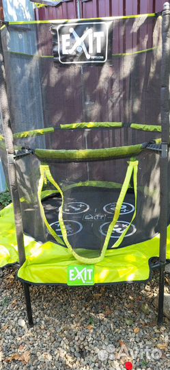 Детский батут с сеткой