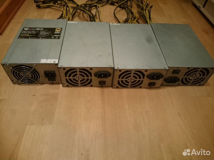 Блок питания 1800 W для asic s9 (муравей)