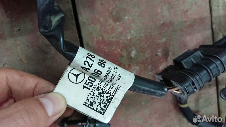 Моторная коса Mercedes w221 m278