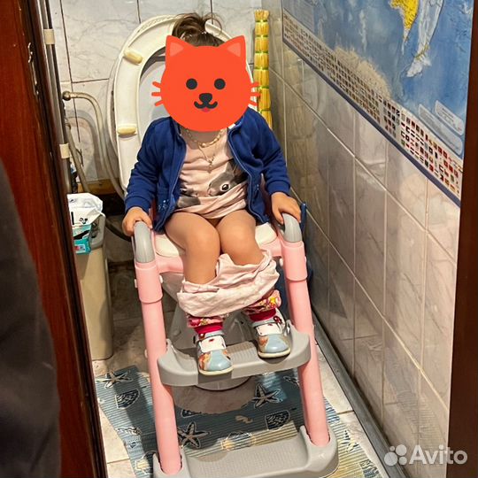 Сидушка на унитаз детская / адаптер / накладка