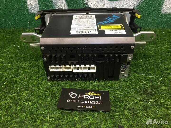 Штатная магнитола Toyota Auris Corola Avensis